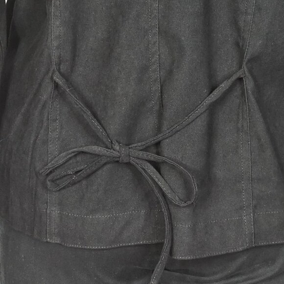 Bill Blass Vintage Black Embroidered Christmas Angel Shirt, Women's Large - Picture 10 of 15